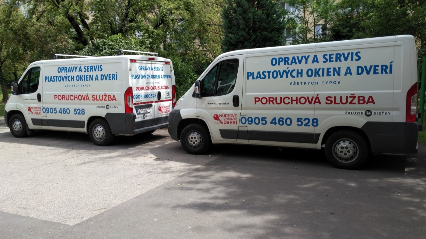 Servisné vozidlá Extraplast